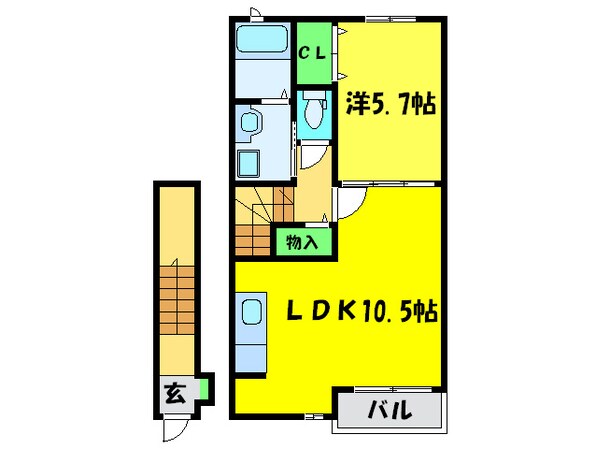 ロジェの物件間取画像